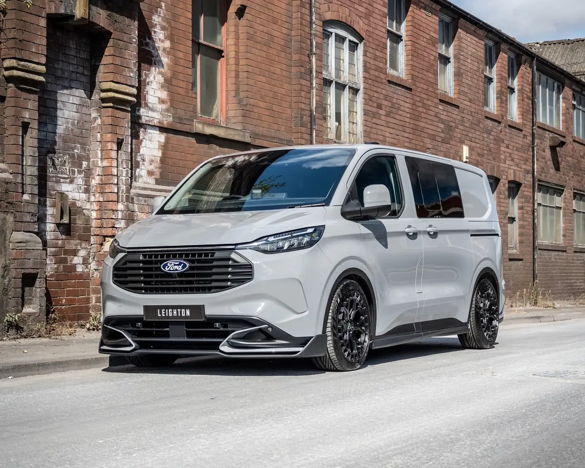 Grey Ford Transit Custom